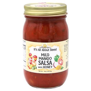 slide 1 of 1, It's All About Bees! Mild Mango Salsa With Honey, 16 oz