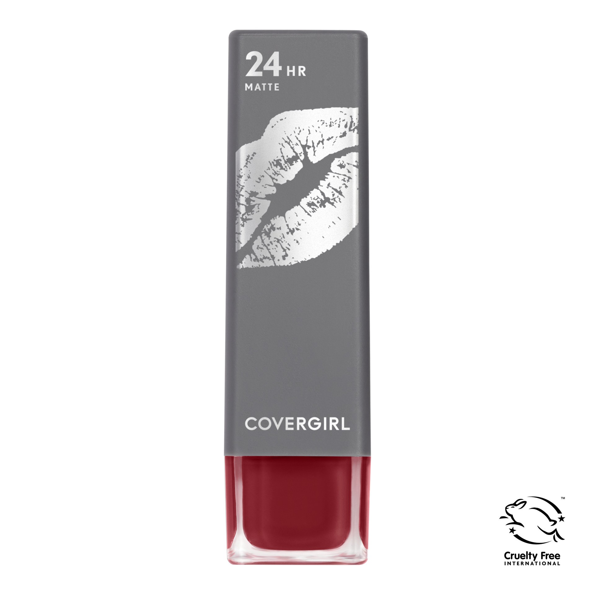 slide 1 of 1, Covergirl COVERGIRL Exhibitionist Ultra-Matte Lipstick, The Real Thing, 2.80 g