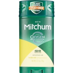 slide 1 of 1, Mitchum Advanced Men Invisible Solid, Mountain Air, 2.7 oz