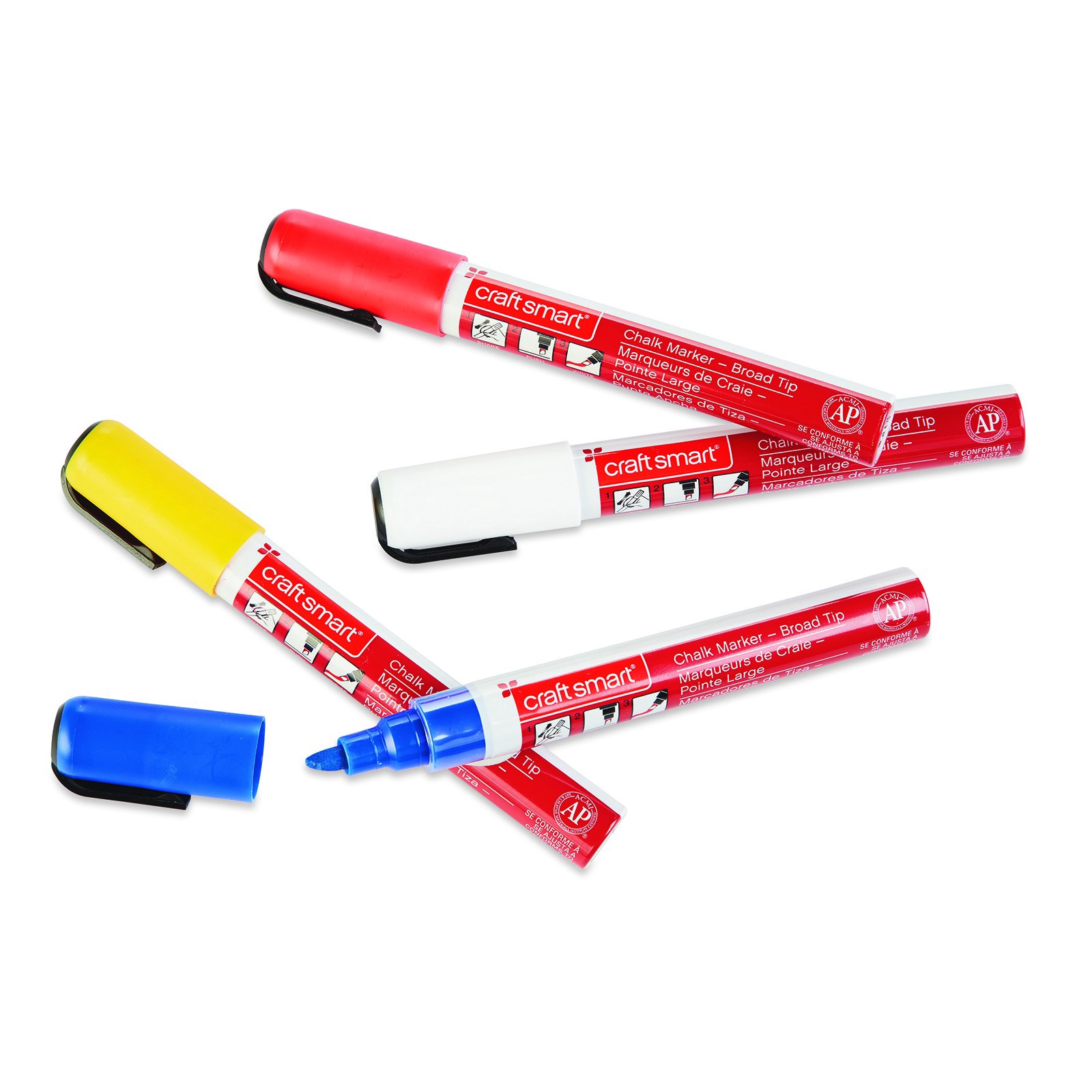 slide 5 of 10, Classic Chalk Marker Set By Craft Smart, 4 ct