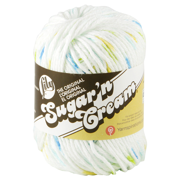 slide 1 of 3, Lily Sugar 'n Cream Yarn - Summer Prints Ombre, 1 ct