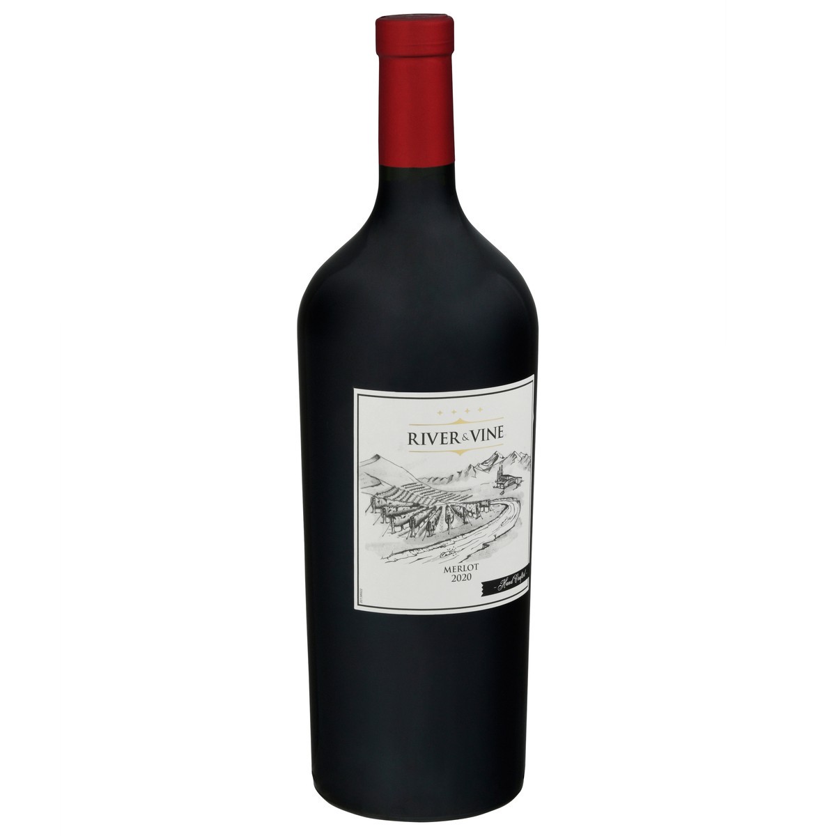 slide 8 of 9, River & Vine Merlot 1.5 l, 1.5 liter