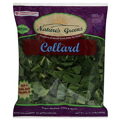 slide 1 of 1, Nature's Greens Collard, 16 oz