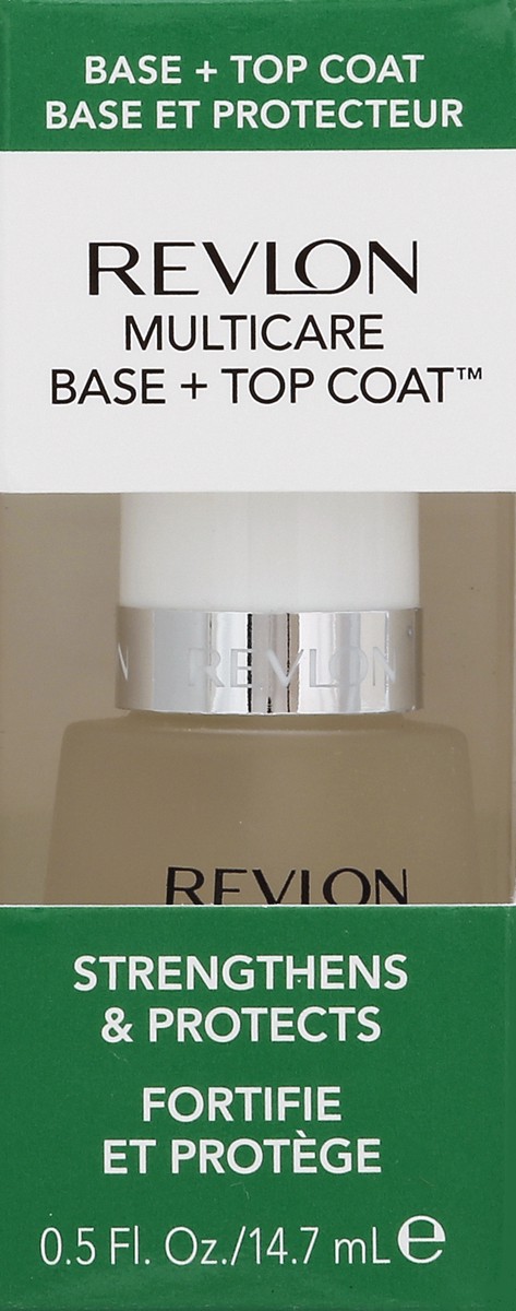 slide 3 of 4, Revlon Multicare Base + Top Coat, 0.5 fl oz