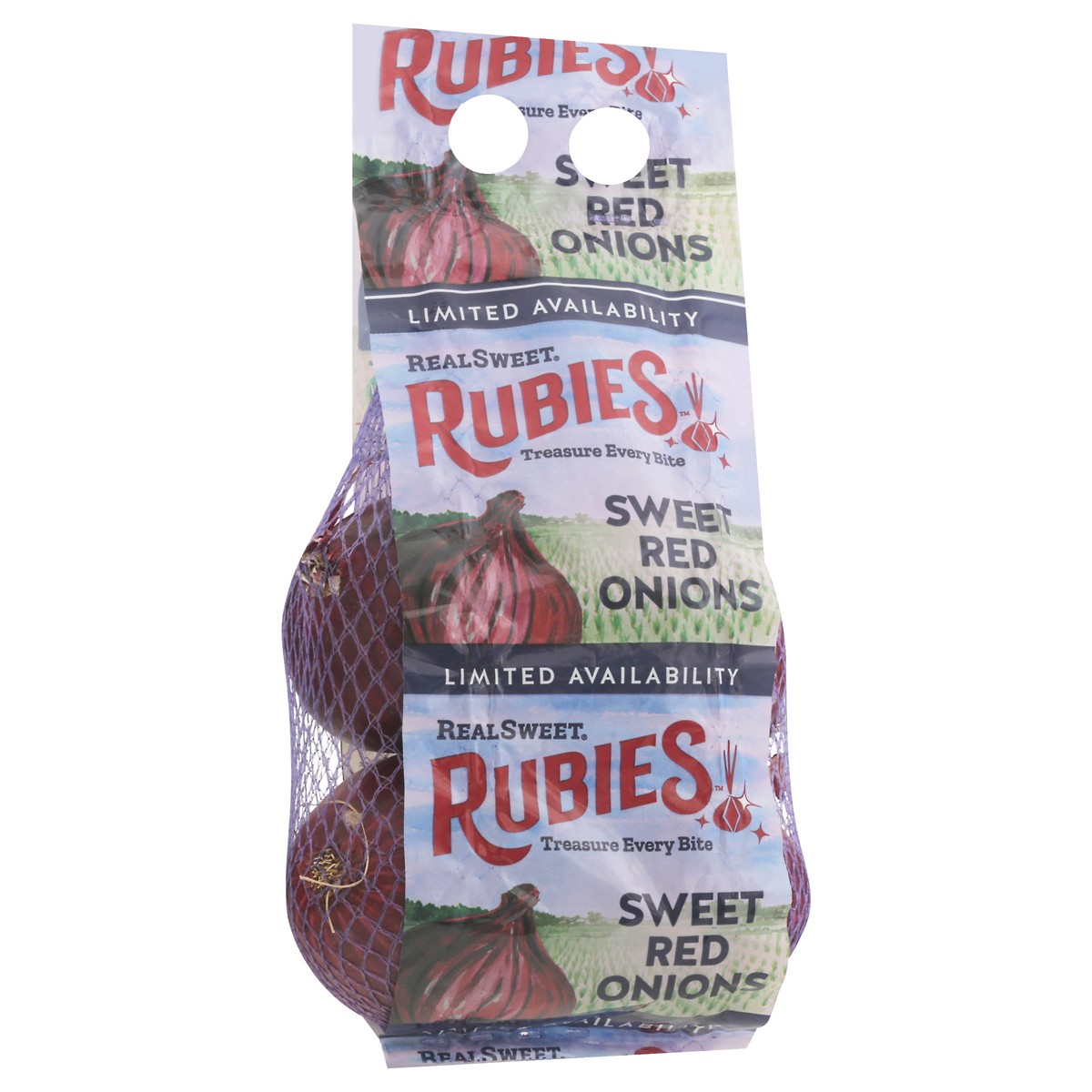slide 12 of 12, Rubies Sweet Red Onions 2 lb, 2 lb