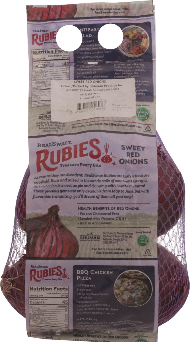 slide 10 of 12, Rubies Sweet Red Onions 2 lb, 2 lb