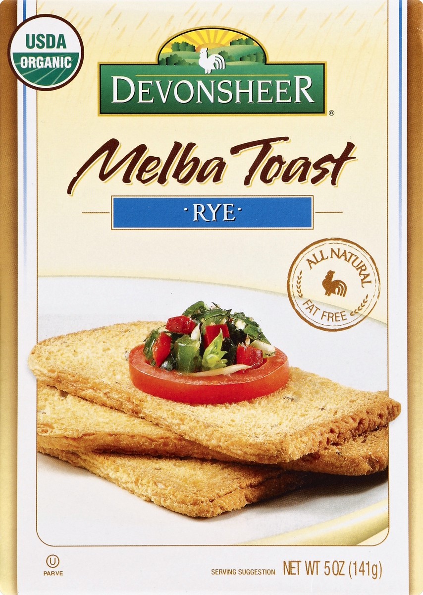 slide 4 of 6, Devonsheer Melba Toast 5 oz, 5 oz