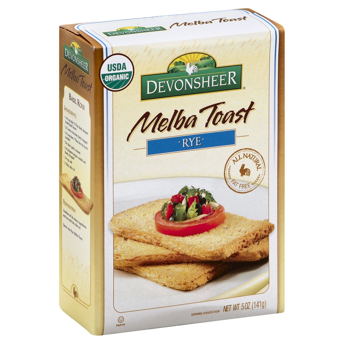 slide 6 of 6, Devonsheer Melba Toast 5 oz, 5 oz