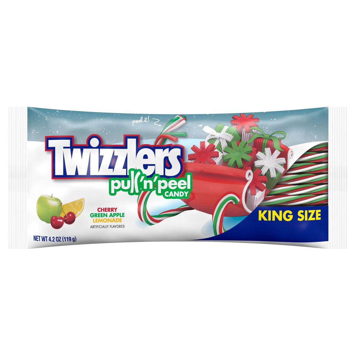 slide 1 of 2, Twizzlers Chewy Candy, 4.2 oz