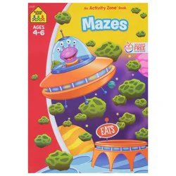 School Zone Mazes Activity Zone Workbook
