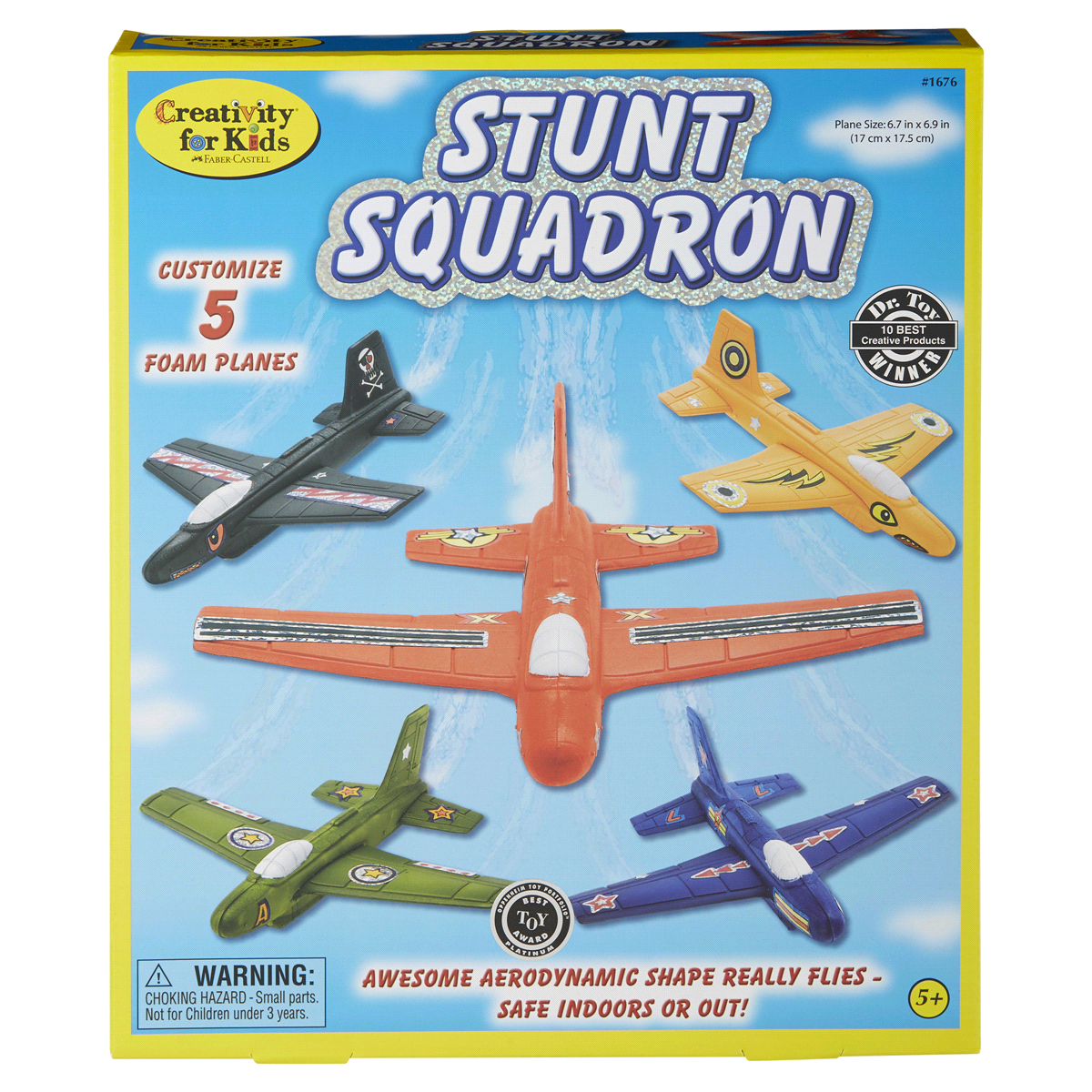 slide 1 of 1, Creativity For Kids Stunt Squadron, 5 ct