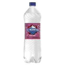 Ice Mountain Sparkling Water, Black Cherry, 33.8 oz. Bottle