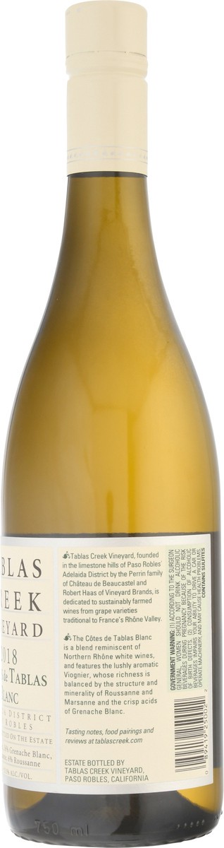 slide 5 of 12, Tablas Creek Vineyard Cotes de Tablas Blanc 750 ml, 750 ml