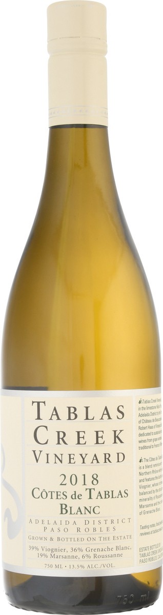 slide 7 of 12, Tablas Creek Vineyard Cotes de Tablas Blanc 750 ml, 750 ml