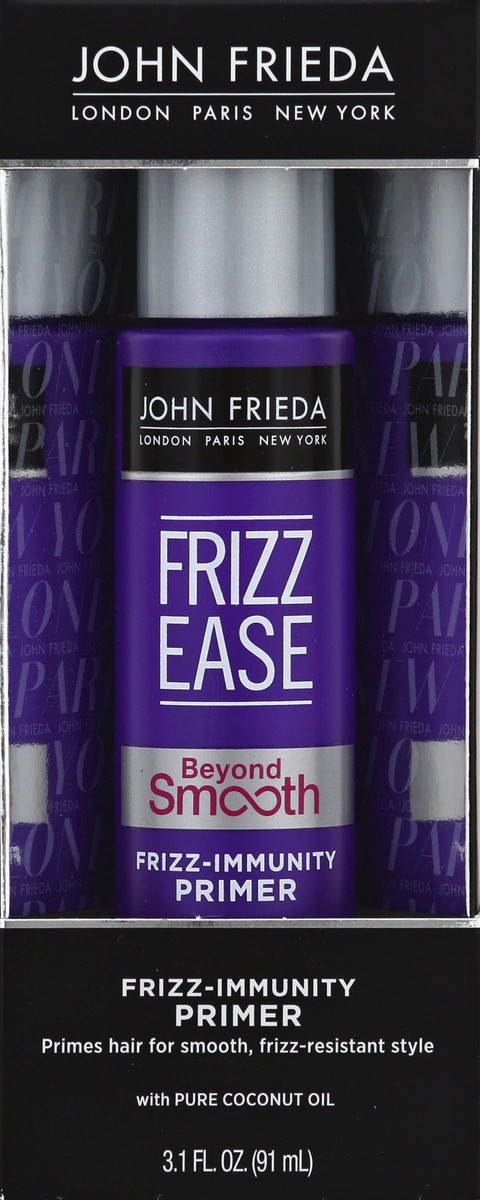 slide 5 of 6, John Frieda Frizz Ease Beyond Smooth Frizz-Immunity Primer, 3.1 oz