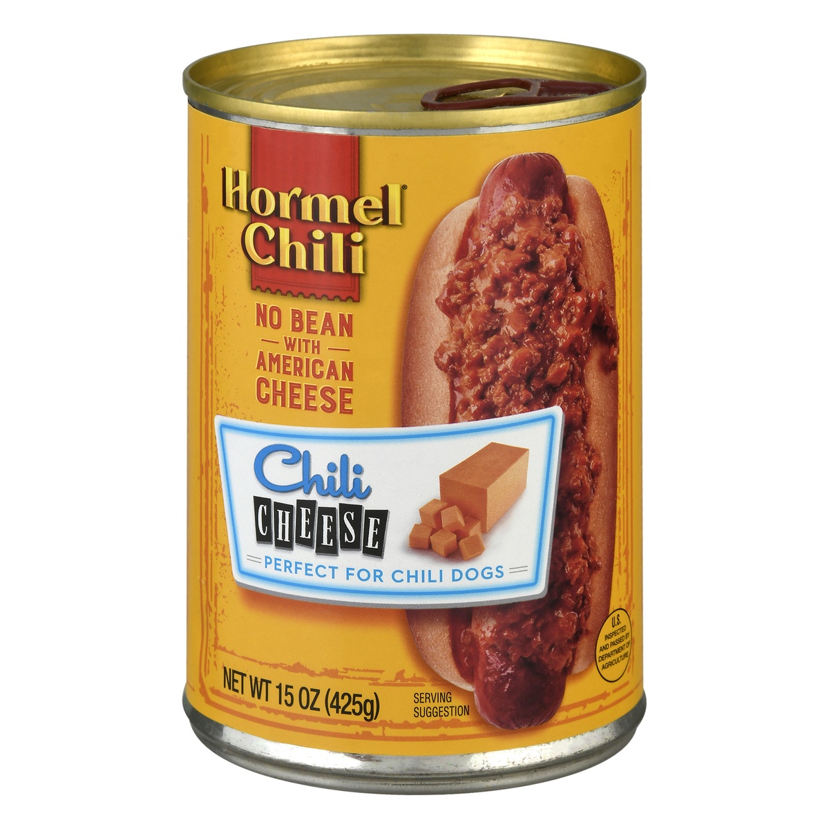 slide 1 of 9, Hormel Cheese Chili 15 oz, 15 oz
