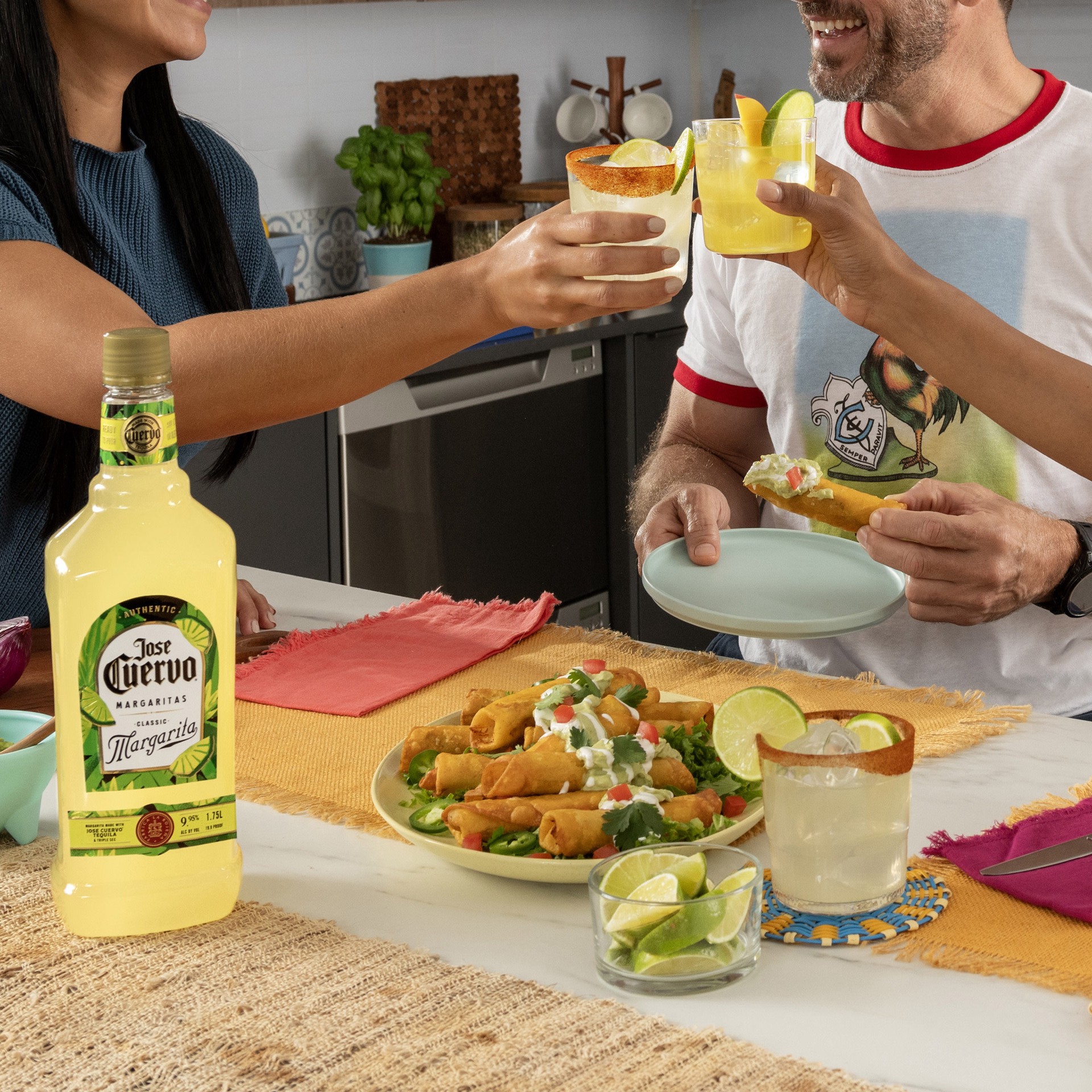 slide 10 of 10, Jose Cuervo Authentic Margarita Classic Lime Ready to Drink Cocktail (375 ml), 375 mL