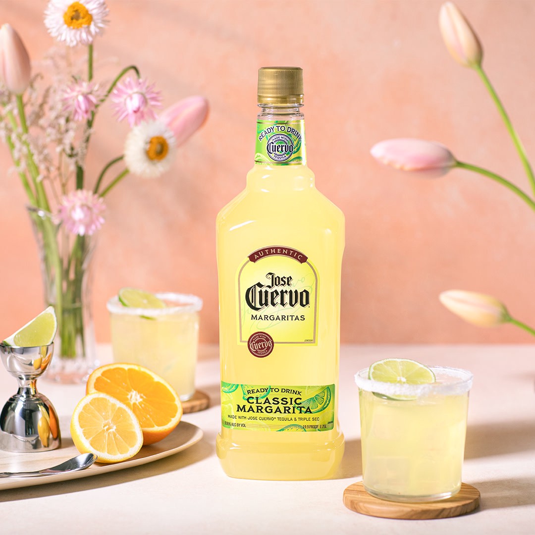 slide 9 of 10, Jose Cuervo Authentic Margarita Classic Lime Ready to Drink Cocktail (375 ml), 375 mL