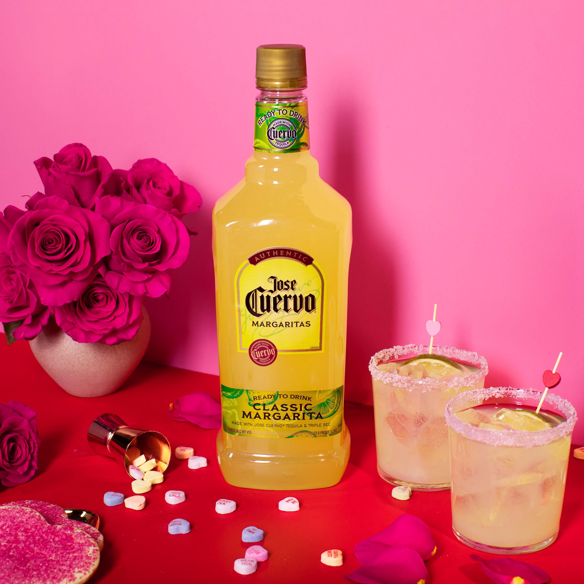 slide 7 of 10, Jose Cuervo Authentic Margarita Classic Lime Ready to Drink Cocktail (375 ml), 375 mL