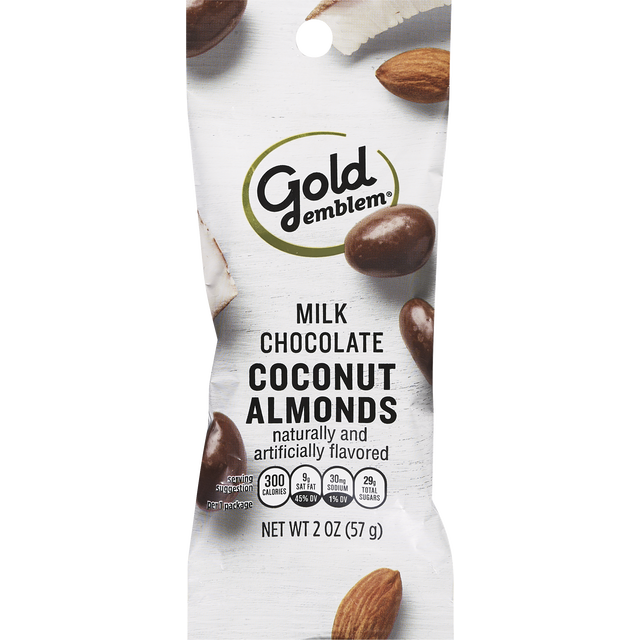slide 1 of 1, GE Milk Chocolate Coconut Almonds, 1 ct