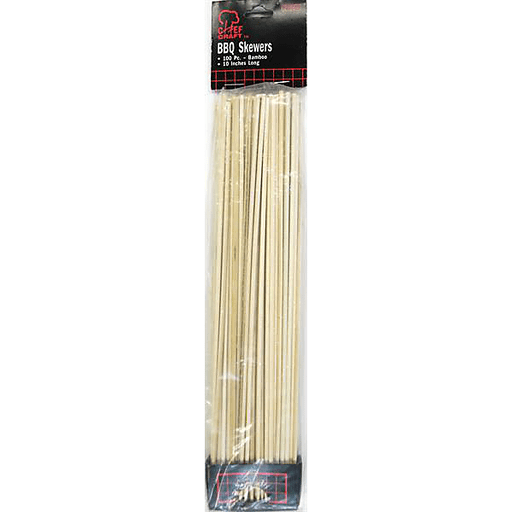 slide 1 of 1, Chef Craft Bbq Skewers Bamboo, 100 ct