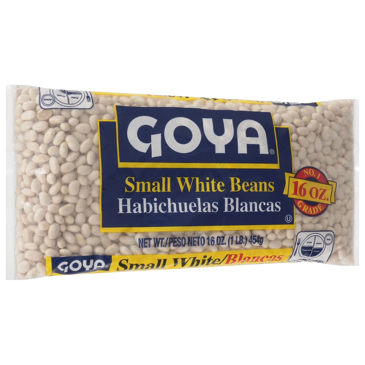 slide 2 of 9, Goya White Beans Small 16 oz, 16 oz