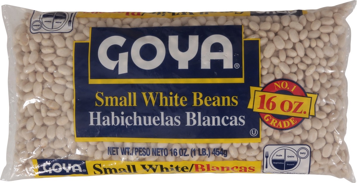 slide 6 of 9, Goya White Beans Small 16 oz, 16 oz