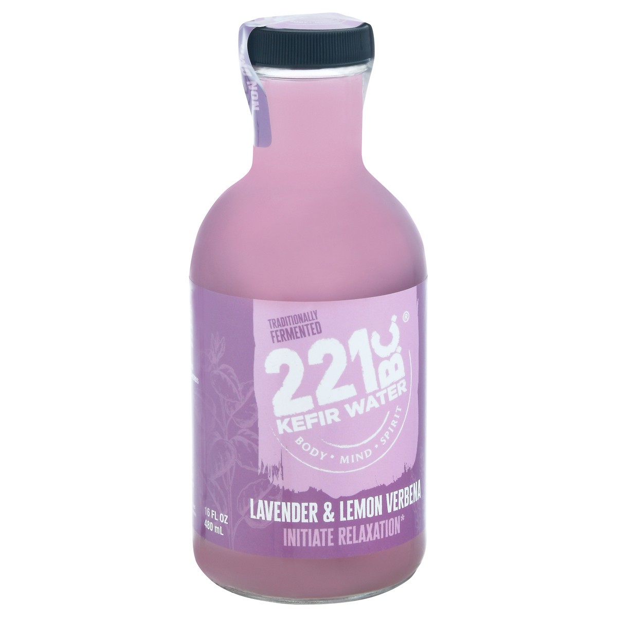 slide 2 of 13, 221 B.C. Water Kefir Lavender Lemon Ver - 16 fl oz, 16 fl oz