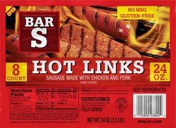 Bar-S Sausage Hot Links