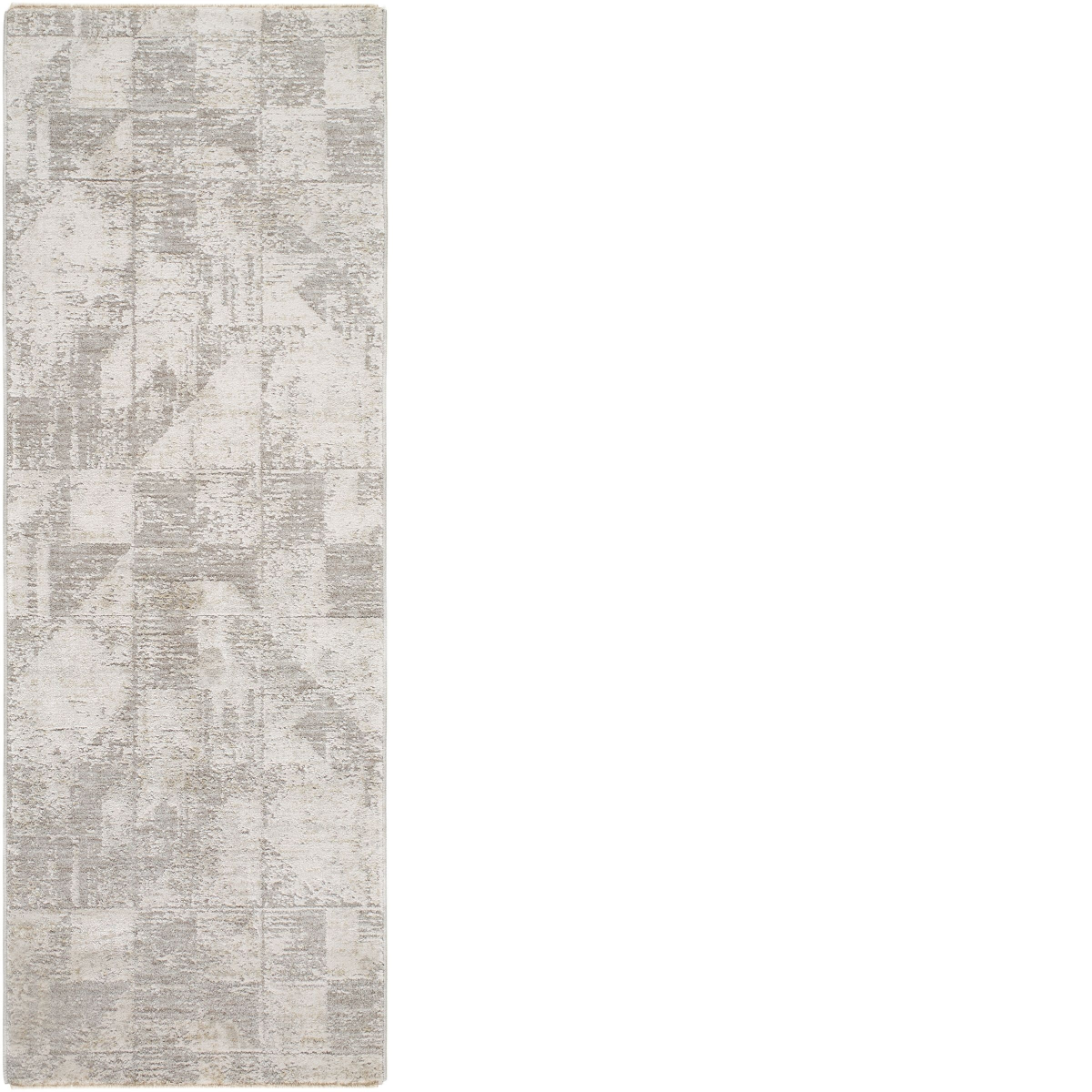 slide 1 of 7, Plateau Cream 24" x 71" Runner Rug, 24 in