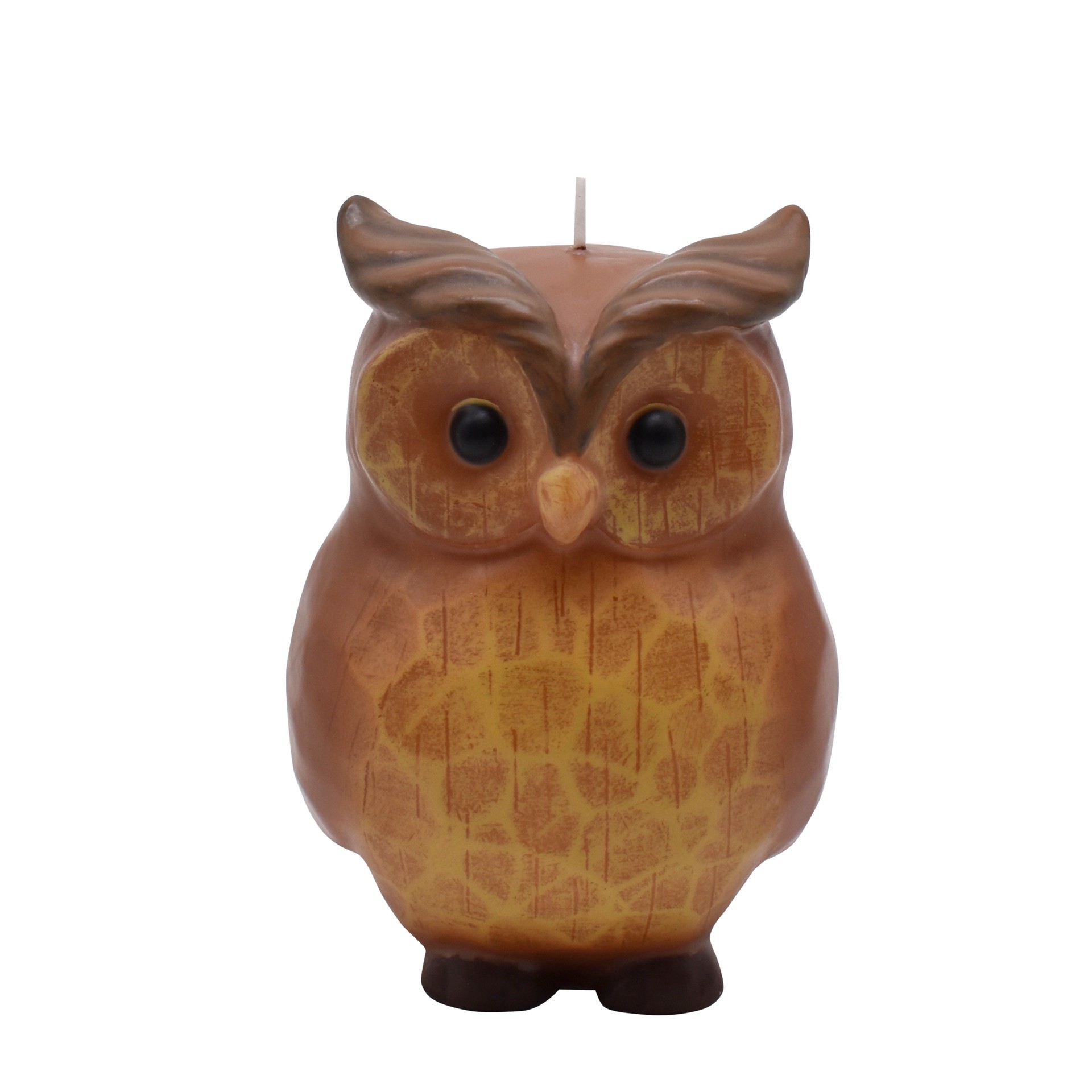 slide 3 of 3, 4.75" Owl Unscented Candle By Ashland, 4.75 in