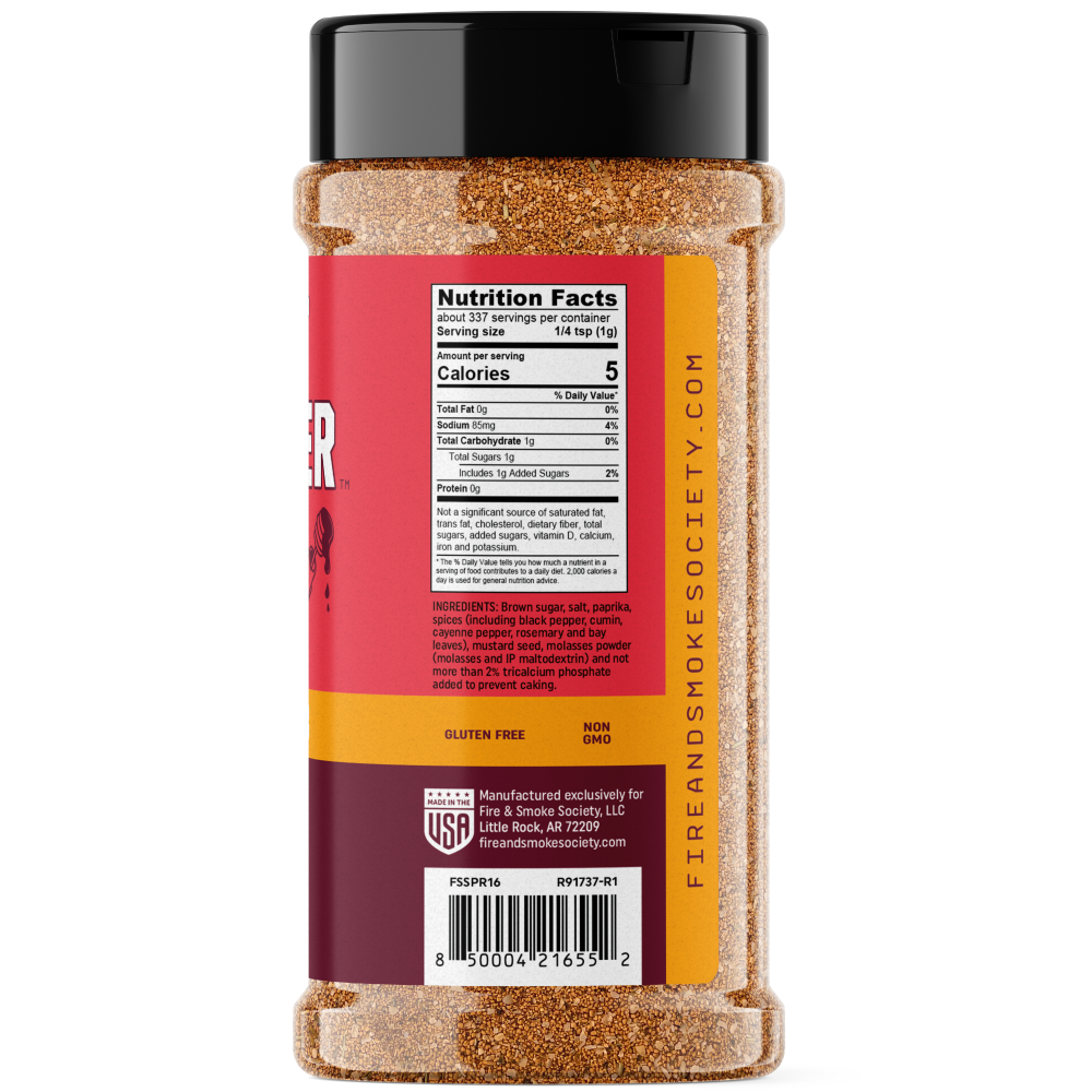 slide 4 of 6, Fire & Smoke Society Sweet Preacher Pork Rub 11.9 oz, 11.9 oz