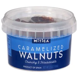 Mitica Crunchy & Irresistible Caramelized Walnuts 3.53 oz