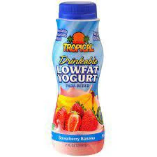 Tropical Strawberry/Ban Shake - 7 oz