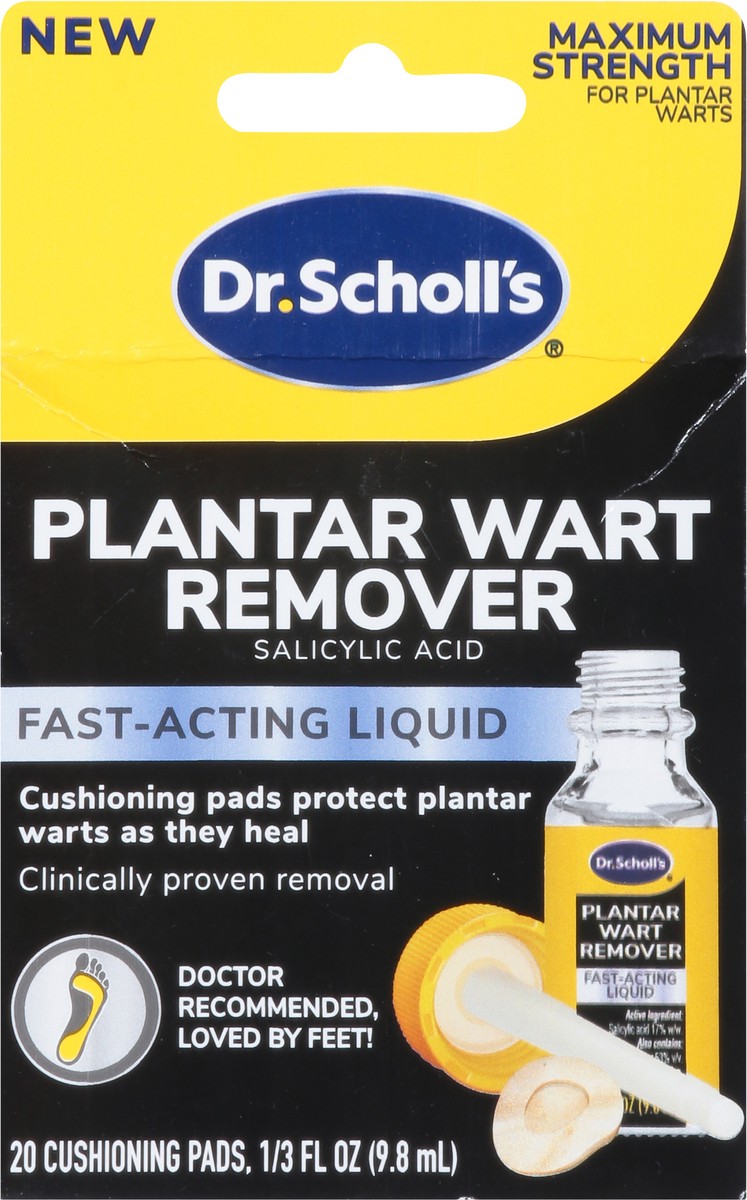slide 2 of 15, Dr. Scholl's Maximum Strength Fast Acting Liquid Plantar Wart Remover 20 ea, 20 ct