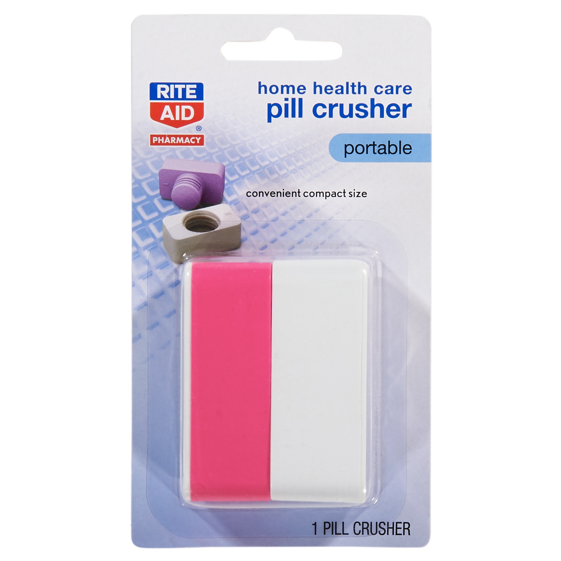 slide 1 of 1, Rite Aid Home Health Care Pill Crusher, Portable, 1 ct