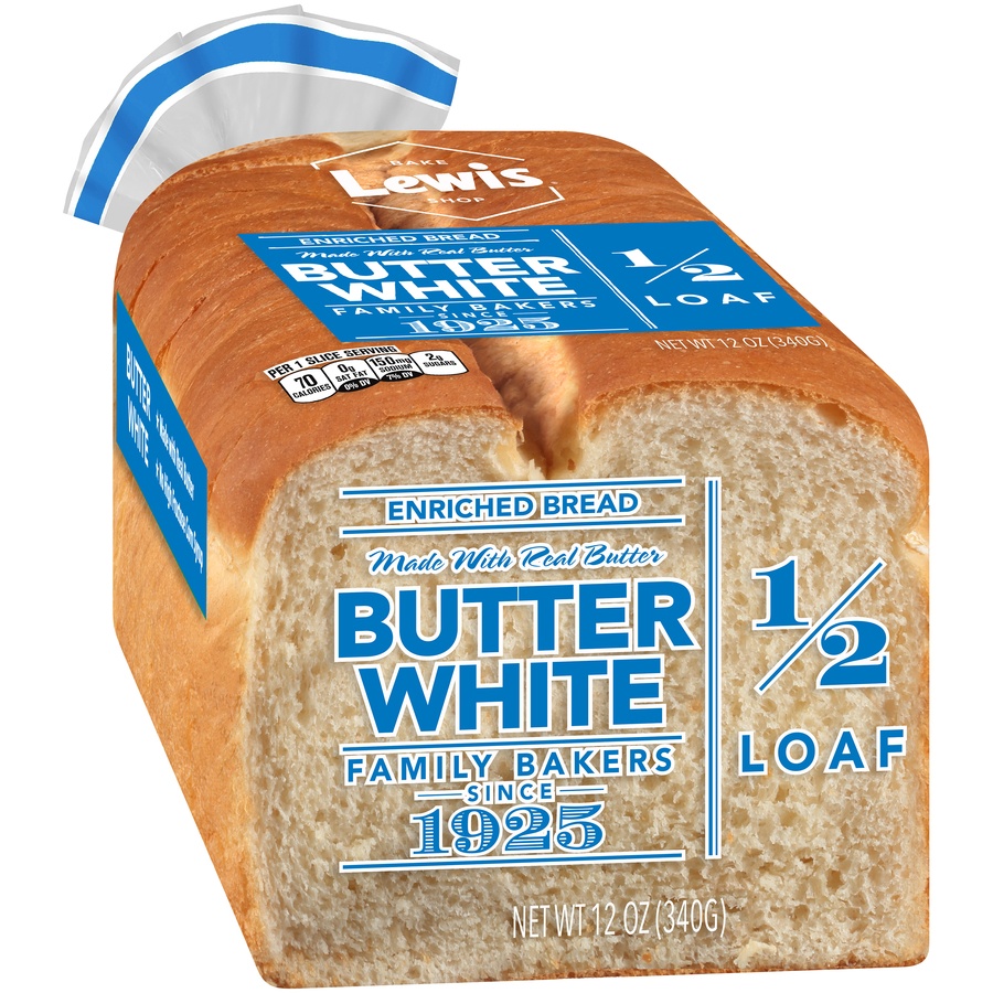 Lewis Bakeries Lewis Butter White Enriched Bread 12 oz Shipt