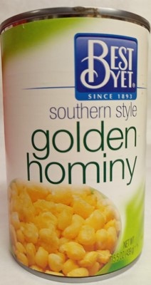 slide 1 of 1, Best Yet Gold Hominy, 15.5 oz