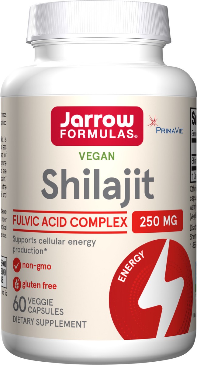 slide 4 of 5, Jarrow Formulas Shilajit Fulvic Acid Complex, 60 ct