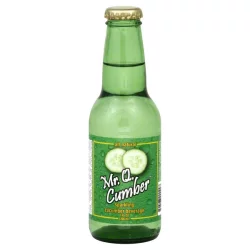 Mr. Q. Cumber Cucumber Beverage, Sparkling - 7 oz