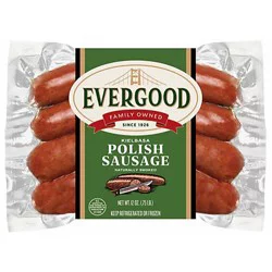 Evergood Polish Sausage - 12 oz