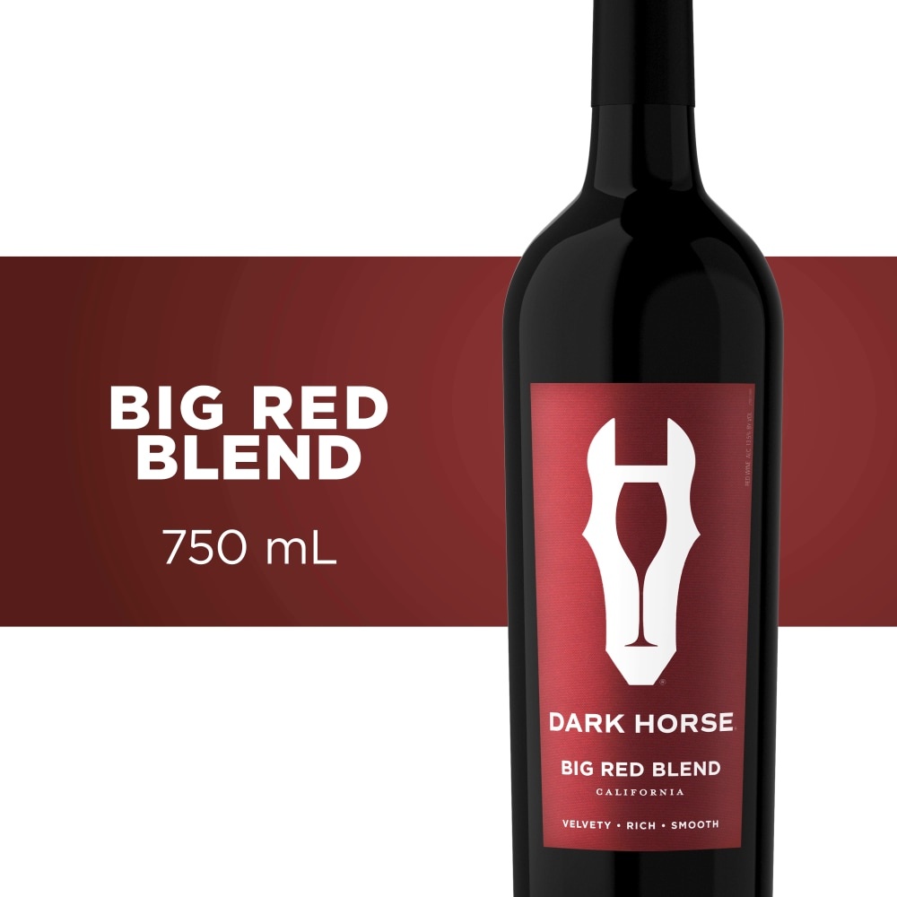 slide 1 of 2, Dark Horse The Original Dark Horse Big Red Blend, 750 ml