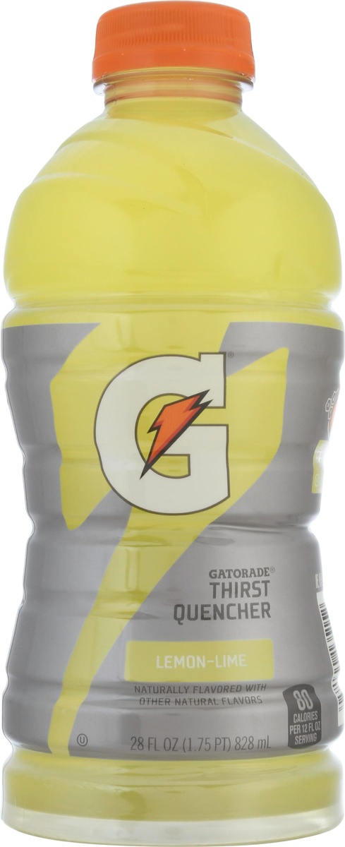 slide 6 of 9, Gatorade Thirst Quencher Lemon Lime 28 Fl Oz, 