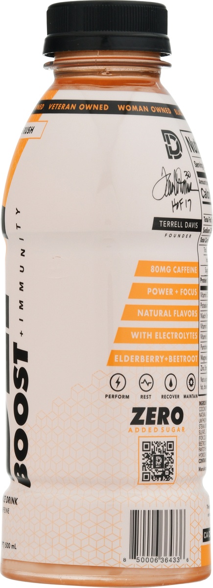 slide 8 of 9, Defy Boost + Immunity Orange Rush Performance Drink 16.9 fl oz, 16.9 fl oz