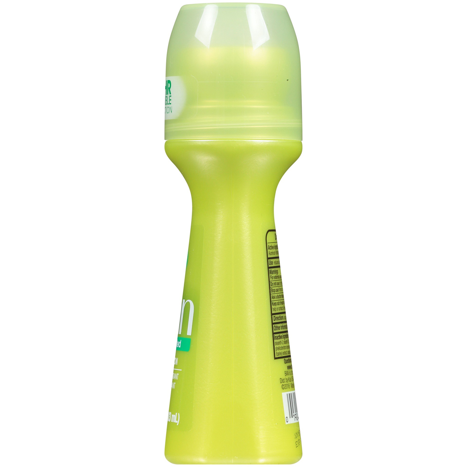 slide 3 of 7, Ban Invisible Roll-on Antiperspirant and Deodorant for Women and Men, Unscented, 3.5 Oz, 3.50 fl oz