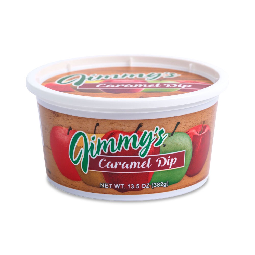 slide 1 of 1, Jimmys Jimmy's Caramel Dip, 13.5 oz