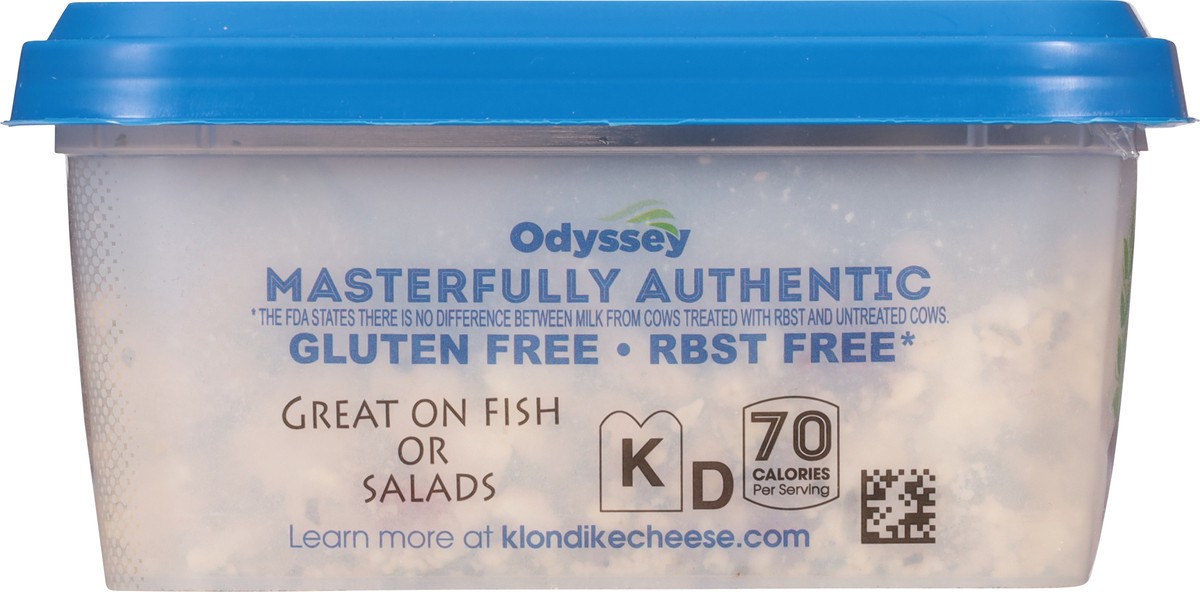 slide 7 of 12, Odyssey Crumbled Mediterranean Herb Feta 4 oz, 4 oz