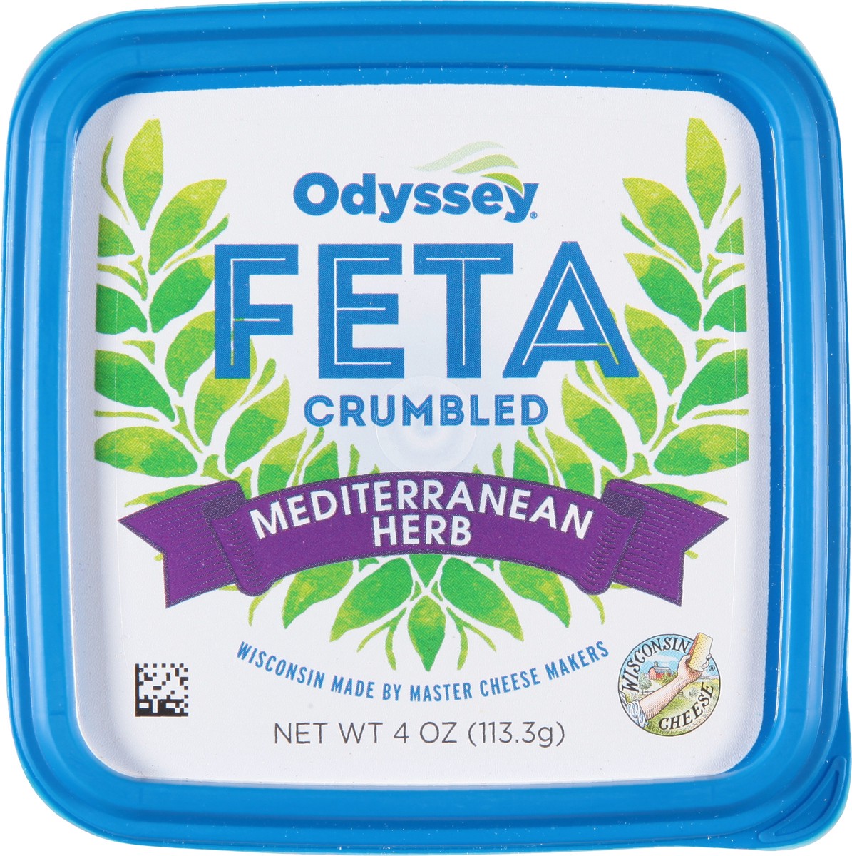 slide 10 of 12, Odyssey Crumbled Mediterranean Herb Feta 4 oz, 4 oz