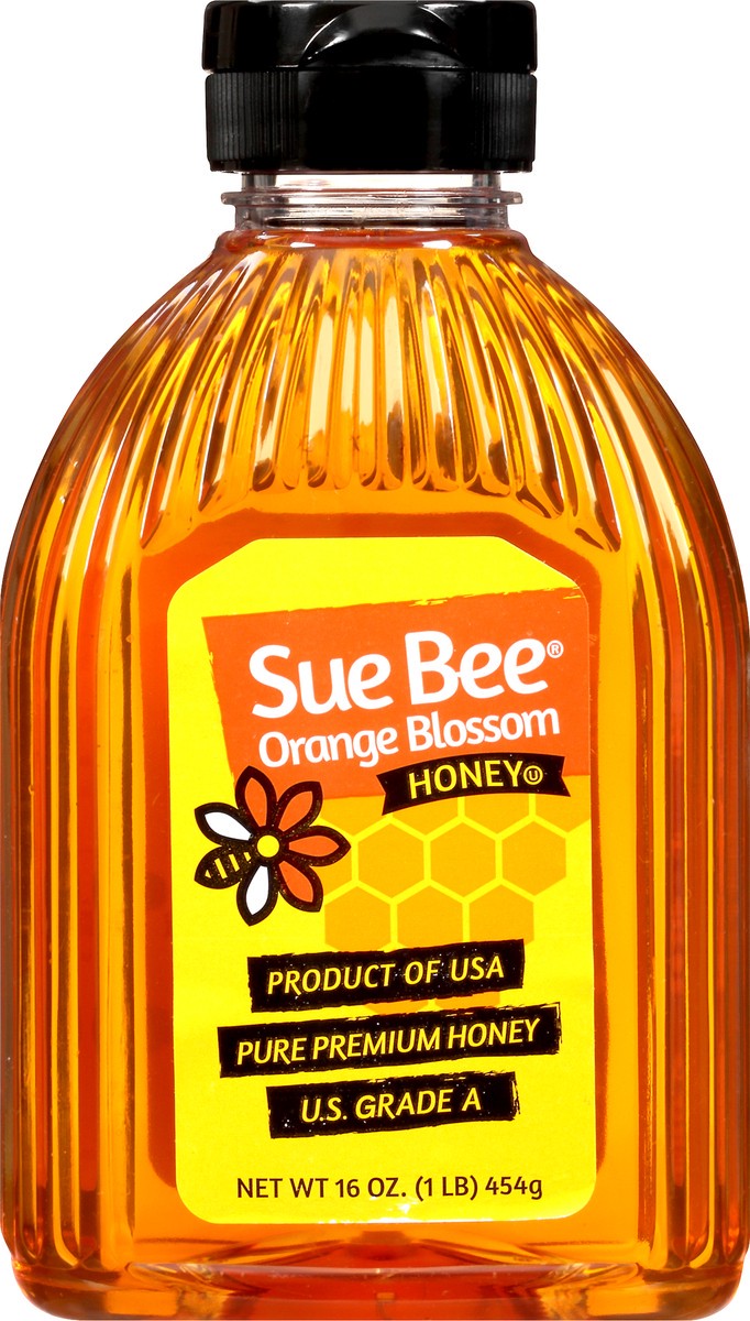 slide 2 of 13, Sue Bee Orange Blossom Honey 16 oz, 16 oz