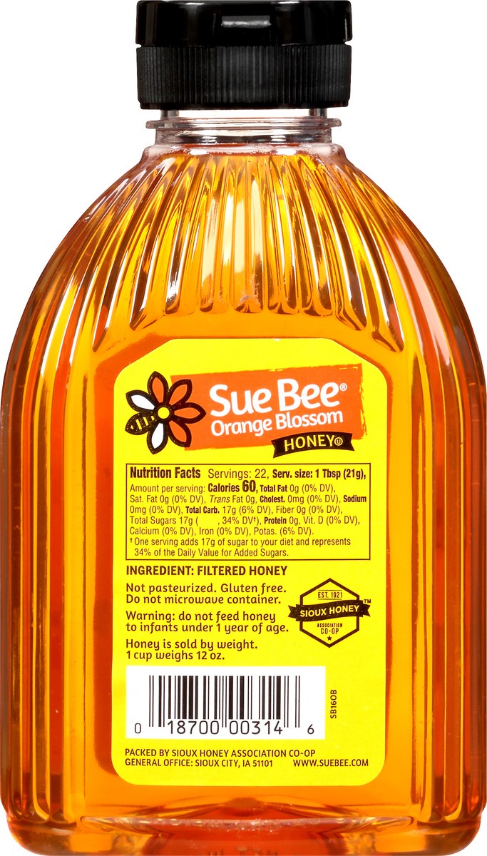 slide 9 of 13, Sue Bee Orange Blossom Honey 16 oz, 16 oz